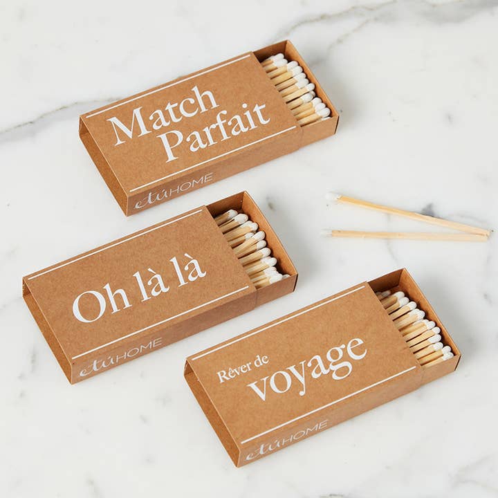 etúHOME - Wholesale Matches - Oversized Matches (Oh Dear / Oh là là)3