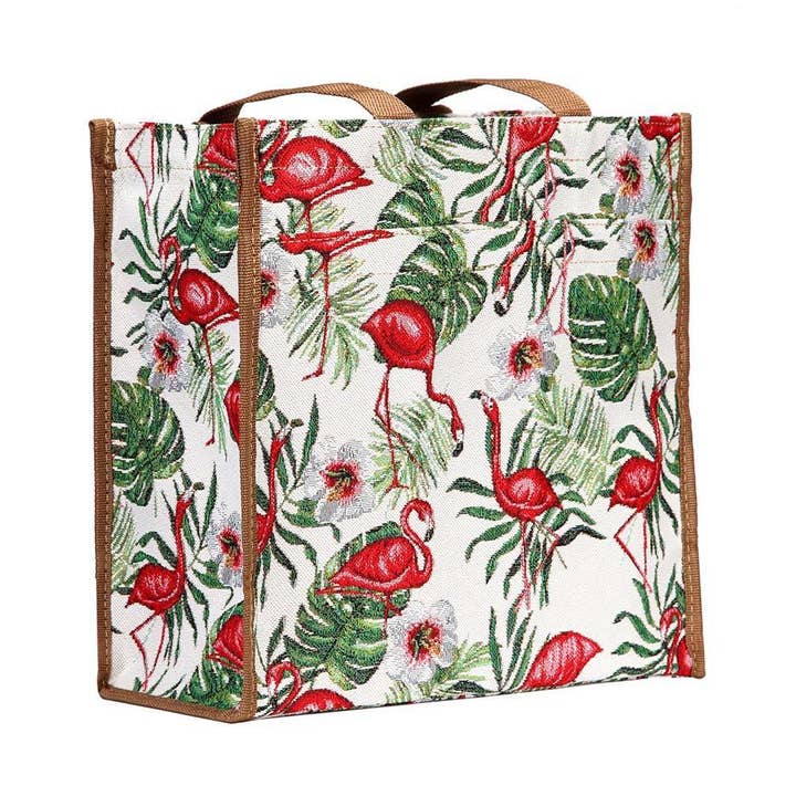 SHOP-FLAM | FLAMINGO SHOPPER BAG for wholesale by SignareArt