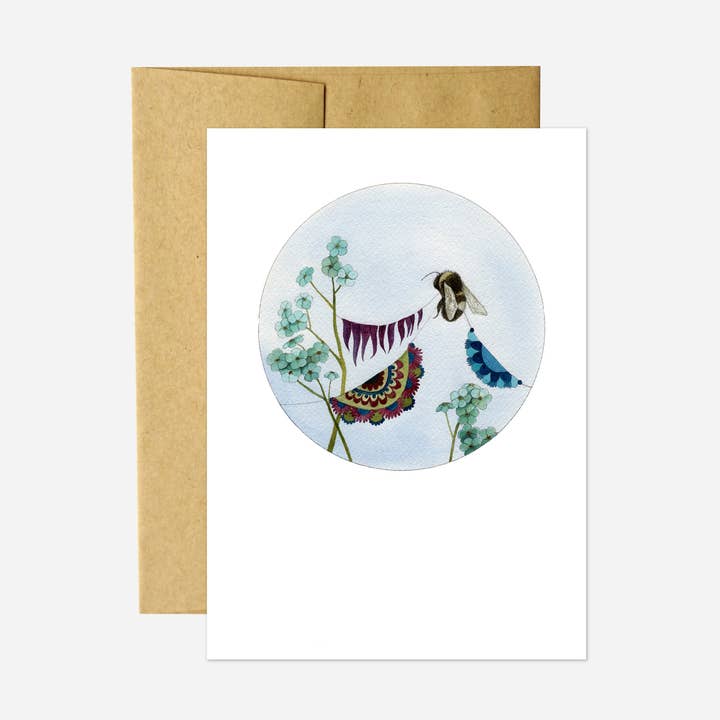 Card- A Peek Inside II for wholesale by Polanshek of the Hills