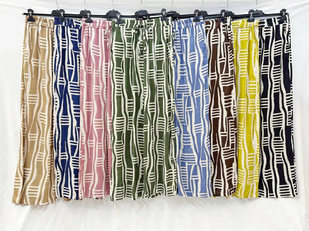 Mimi & Gogo - Wholesale Pants - Women's - New Art Style Printed Pants @5357_PaNewArt6