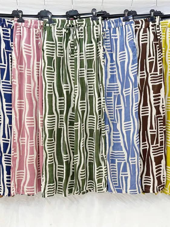 Mimi & Gogo - Wholesale Pants - Women's - New Art Style Printed Pants @5357_PaNewArt6