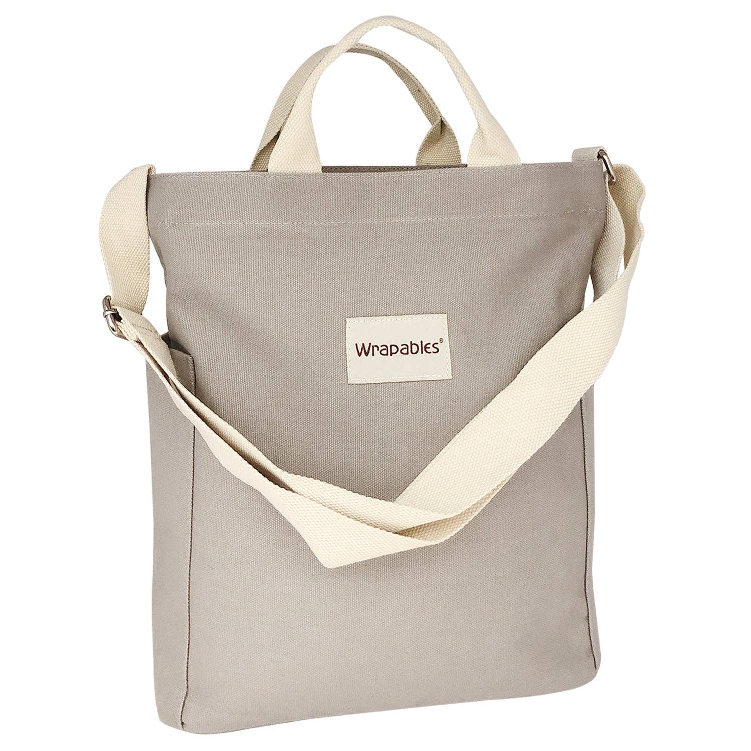 Wrapables.com - Wholesale Tote Bag - Women's - Wrapables Canvas Tote Bag,Casual Cross Body Shoulder Handbag6