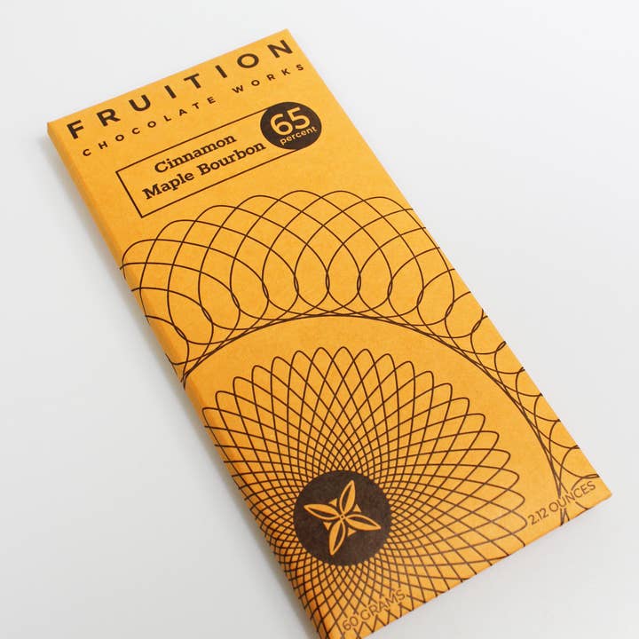 Fruition Chocolate Works - Wholesale Chocolate Bar - Cinnamon Maple Bourbon - Seasonal Release1