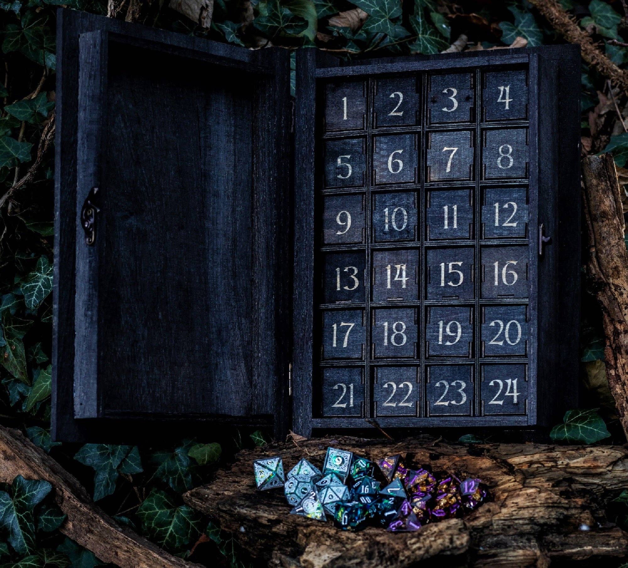Fandomonium - Wholesale Advent calendar - Dice Advent Calendar - Reusable Dice Tray and Dice Box10