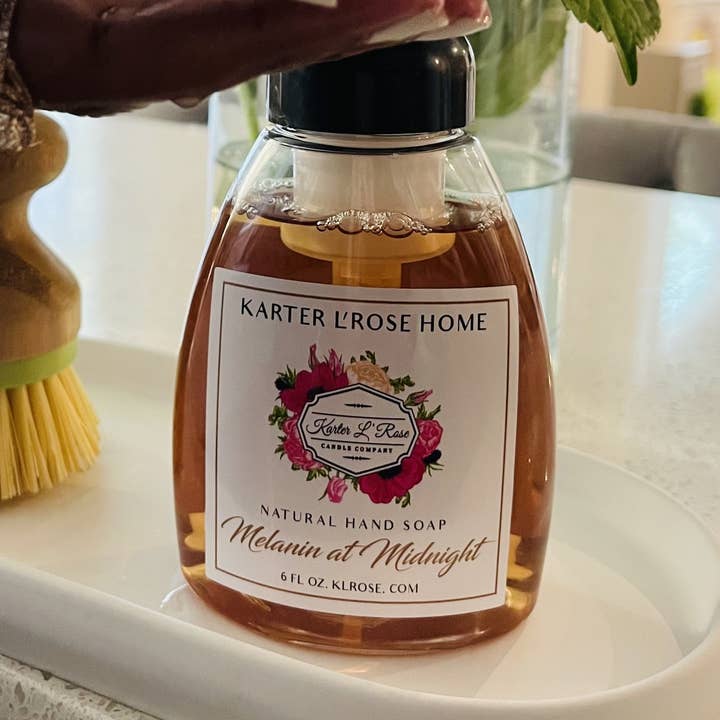 ØKOLOGISK SKUMMENDE HÅNDSÆBE for engroshandel hos Karter L’Rose Candle Company