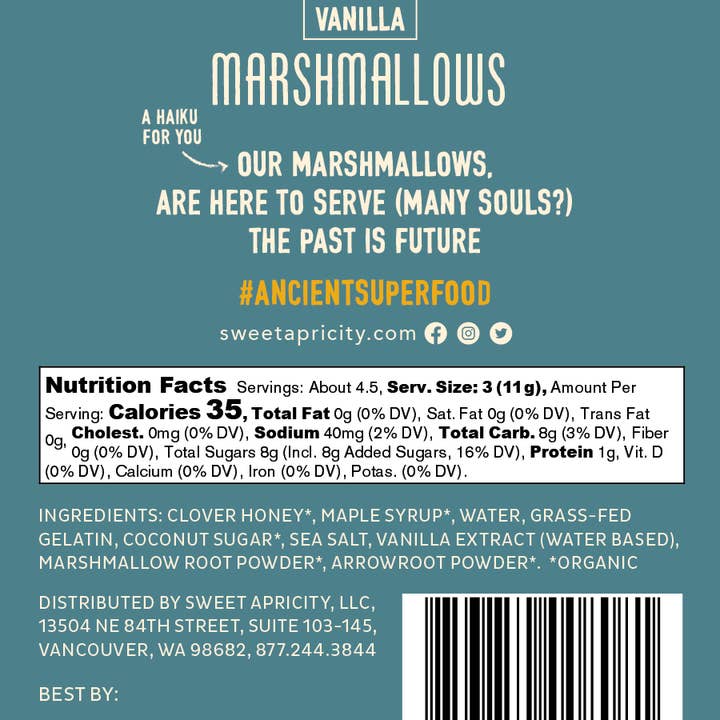 Sweet Apricity - Wholesale Marshmallow - Vanilla Marshmallows1