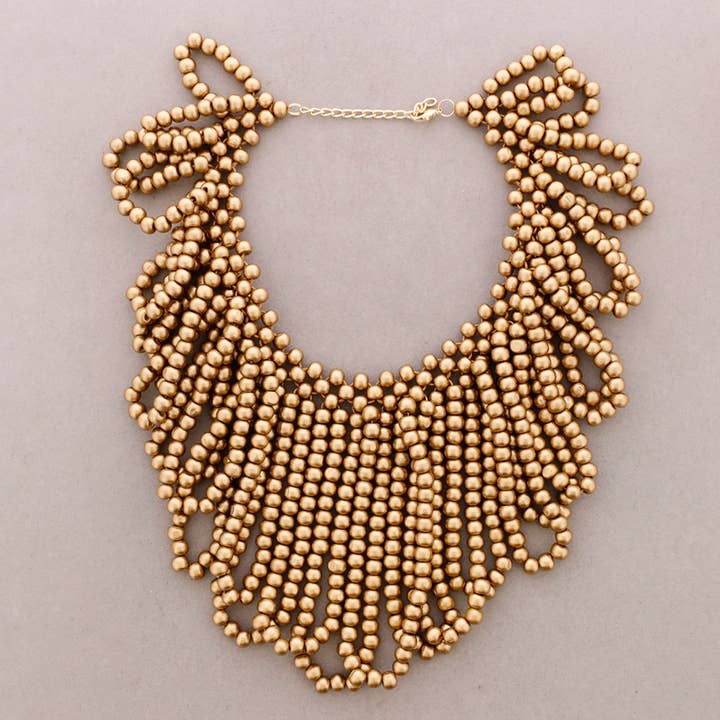 Sonata - Wholesale Beaded/Pearl Necklace - Wooden Bead Necklace