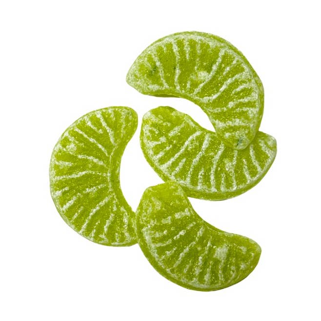 ADG Diffusion - Wholesale Hard Candy - GREEN APPLE QUARTERS CANDY IN BULK - 2Kg0