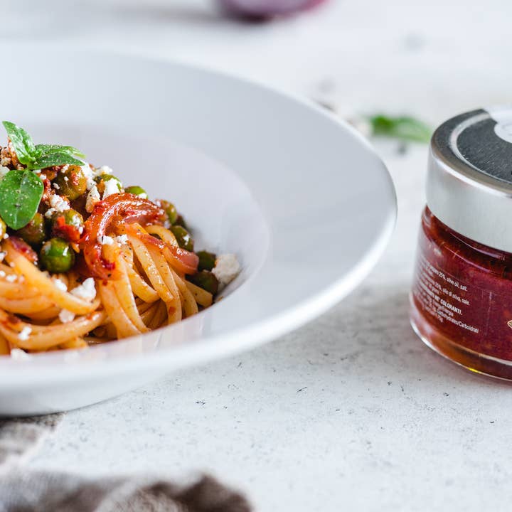 Puro Mediterraneo – Engroshandel Salami – Italiensk krydret smørbar nduja salami med chili 110 g2