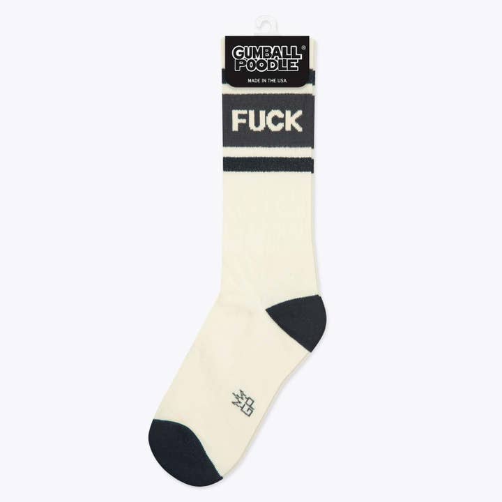 Gumball Poodle - Wholesale Socks - Unisex - Fuck Gym Crew Socks2