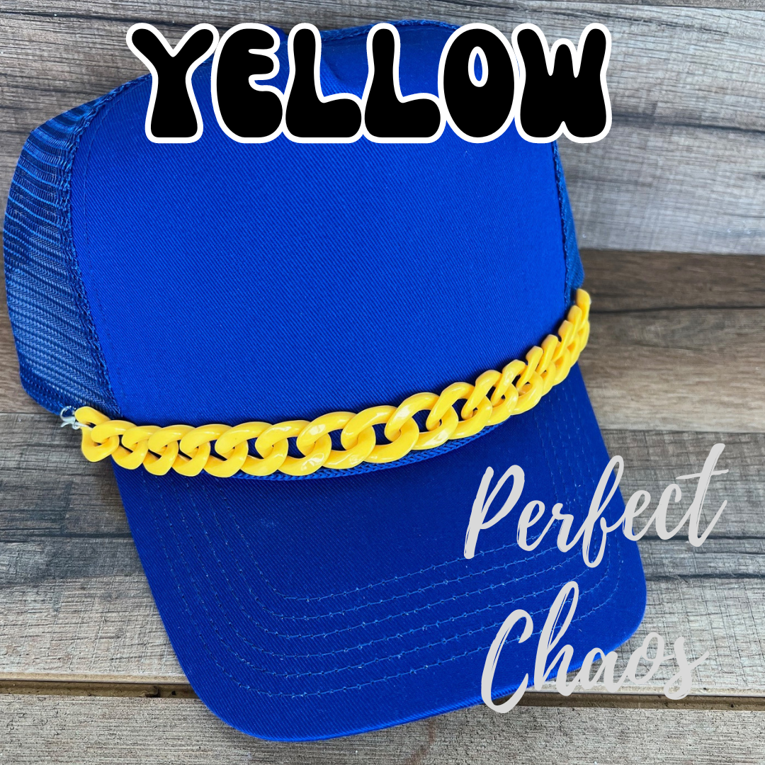 Perfect Chaos Accessories - Wholesale Trucker Hat - Unisex - Large Chunky Hat Chain 3