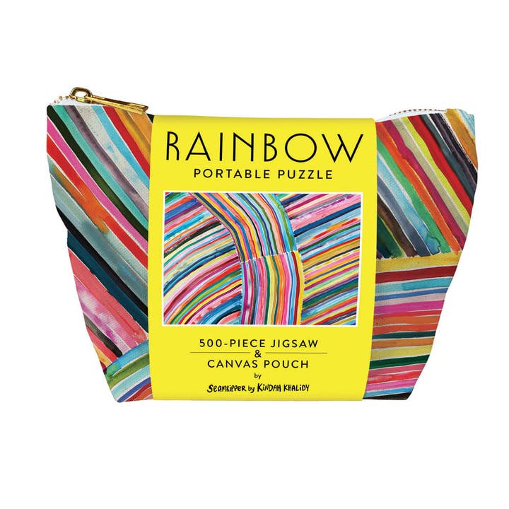 Chronicle Books - Wholesale Puzzle - Adult - Rainbow Portable Puzzle