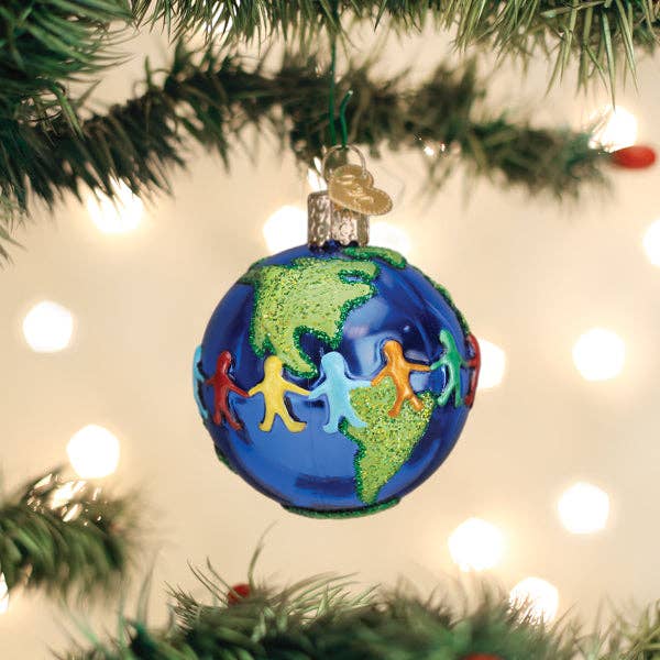 Old World Christmas - Wholesale Ornament - World Peace Ornament0