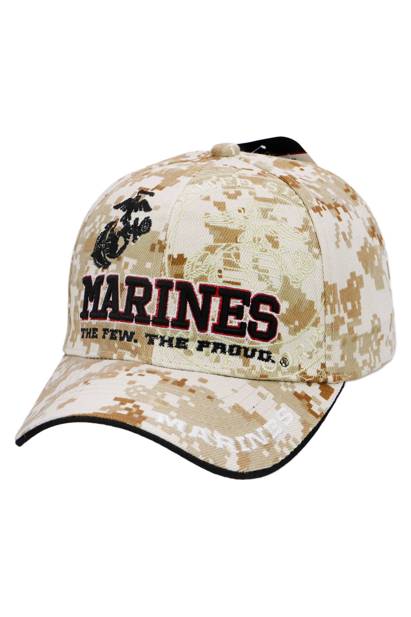 Cap Zone - Wholesale Baseball Cap - Unisex - U.s. Marine Corps Logo Licensed Baseball Cap3