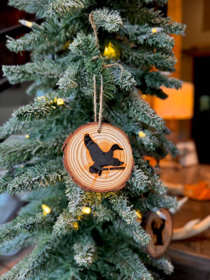 Duck ornament for wholesale by 309 Artistry