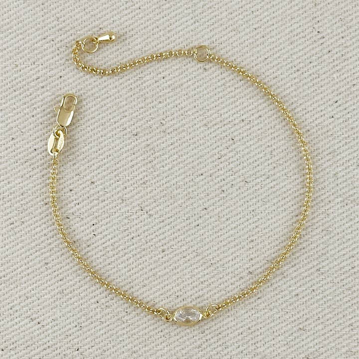 18k Gold Filled CZ Solitaire Bracelet and other Purchase Wholesale solitaire. Free Returns & Net 60 Terms on Faire trending on Faire.