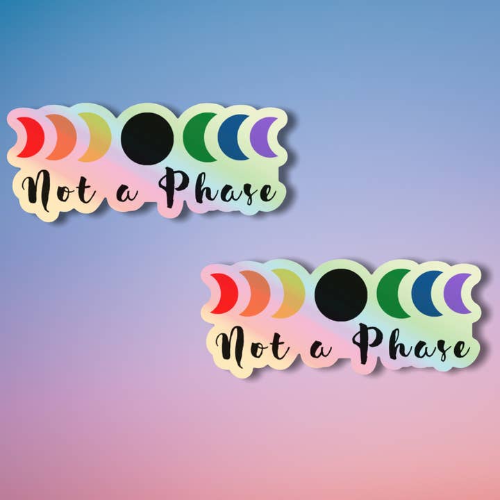 Not a Phase Sticker for wholesale by Radiant Ginger Designs