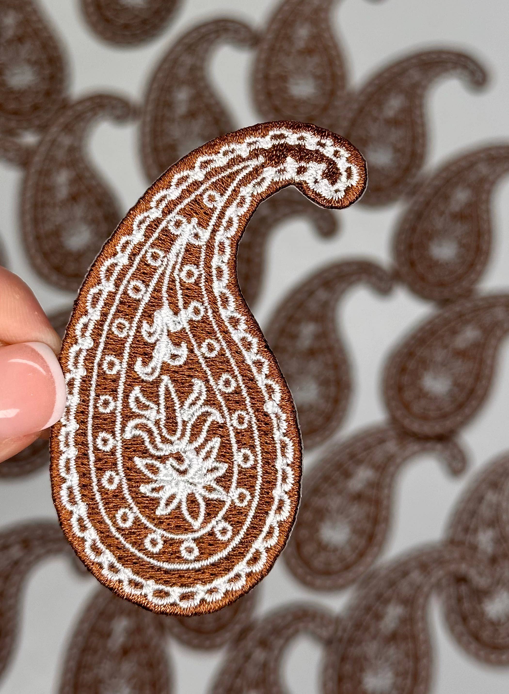 Aloe and Milk Boutique - Wholesale Patch - Paisley patch, western, boot patch, cowgirl, cheer, football9