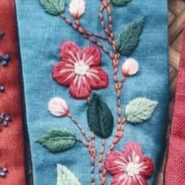 Quince Fables - Wholesale Fashion Headband - Women's - Embroidered Linen Turban, Collection Mia ✅3