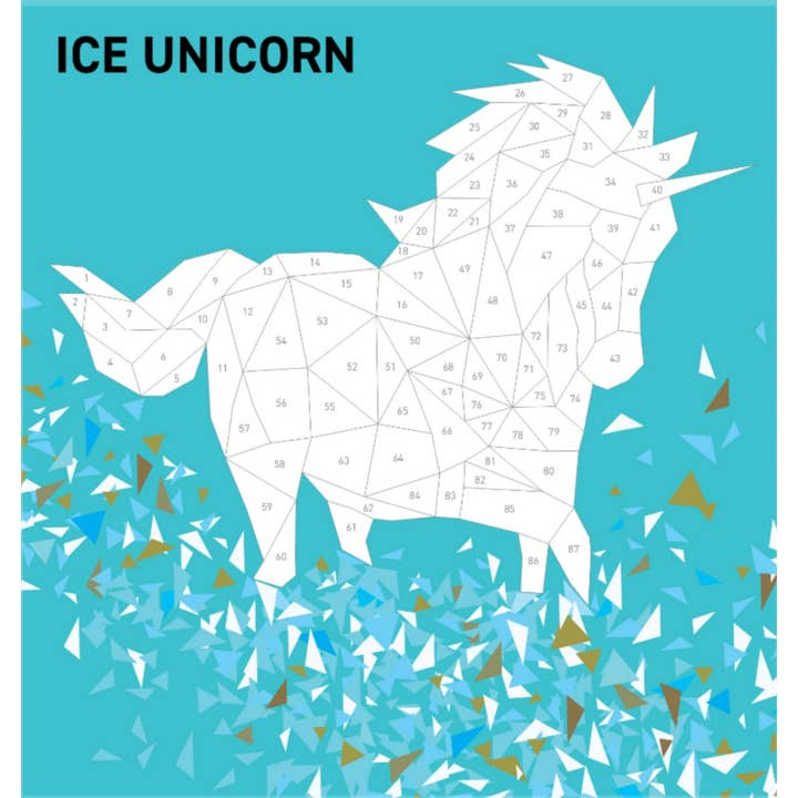 Wellspring - Wholesale Coloring Book - Kids & Baby - Activity Book - My Sticker Paintings: Unicorns