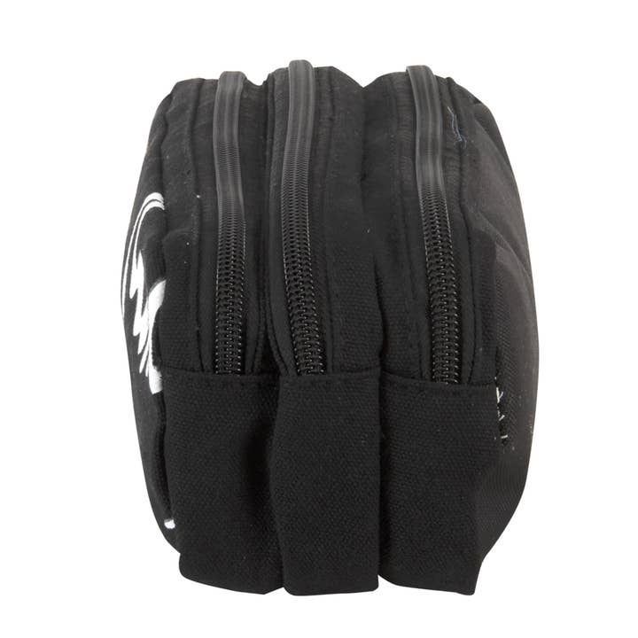 PERONA BAGS - Wholesale Pencil Case/Pouch - Francis Montesinos Lettering 58568 Black Triple Pencil Case2