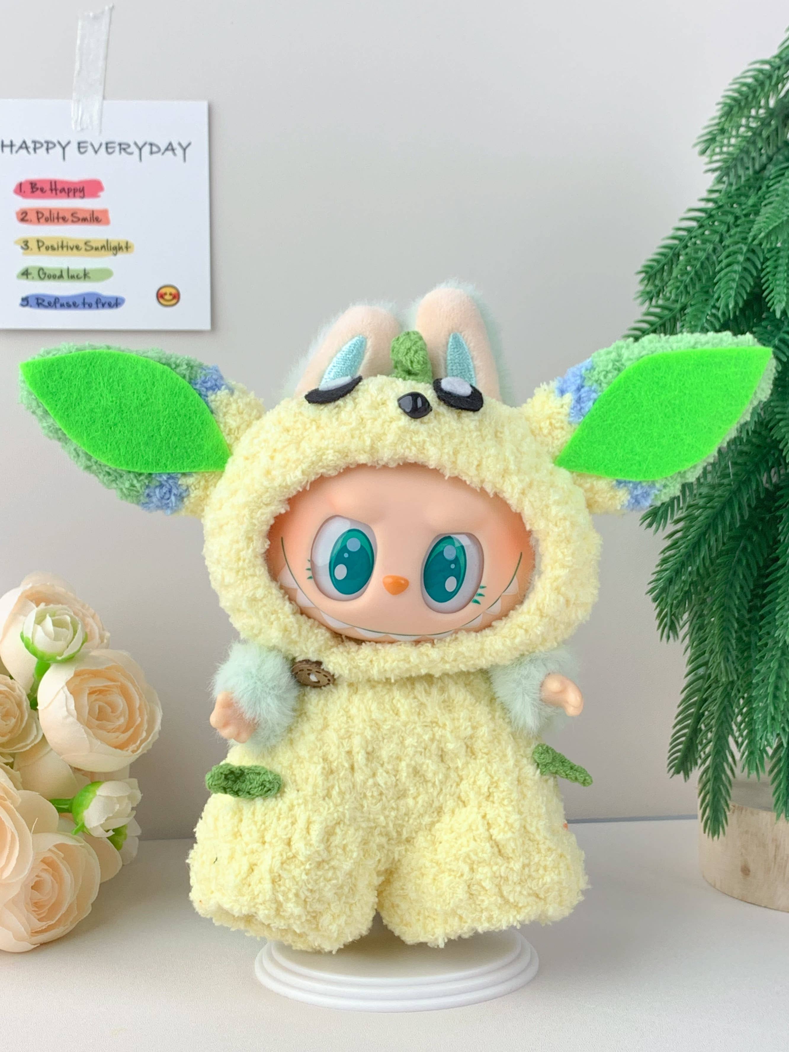 Lilyrosy（Duty free) - Wholesale Stuffed/Plush Toy - Kids & Baby - Handmade Crochet Outfit for 17cm doll – Pokémon Eevee Series14