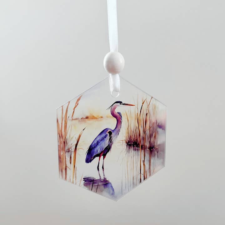 So Thoughtful Gifts - Wholesale Suncatcher - Window Charm - Blue Heron | Suncatcher | Window Art3