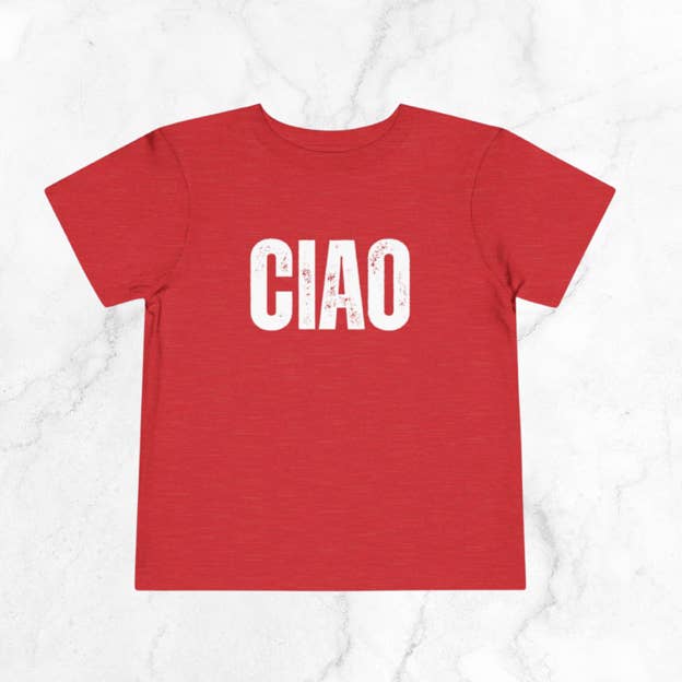 Grace + Bo - Wholesale Screen Printed T-Shirt - Kids - CIAO Toddler Tee2