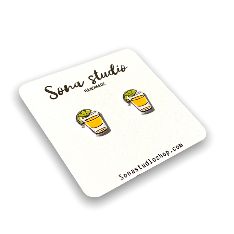 Sona Studio - Vendita all'ingrosso Orecchini a bottone - Orecchini Tequila1