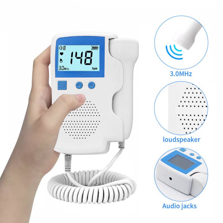 Vastmedic – wholesale Babymonitor – SpringBud FD-350B Fetal Doppler Hjärtslagsmätare2