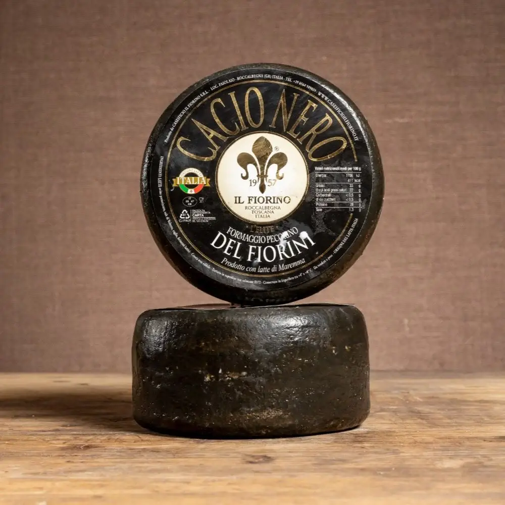 Il Mercante di Terra - Wholesale Cheese - Cacio Nero aged pecorino cheese1