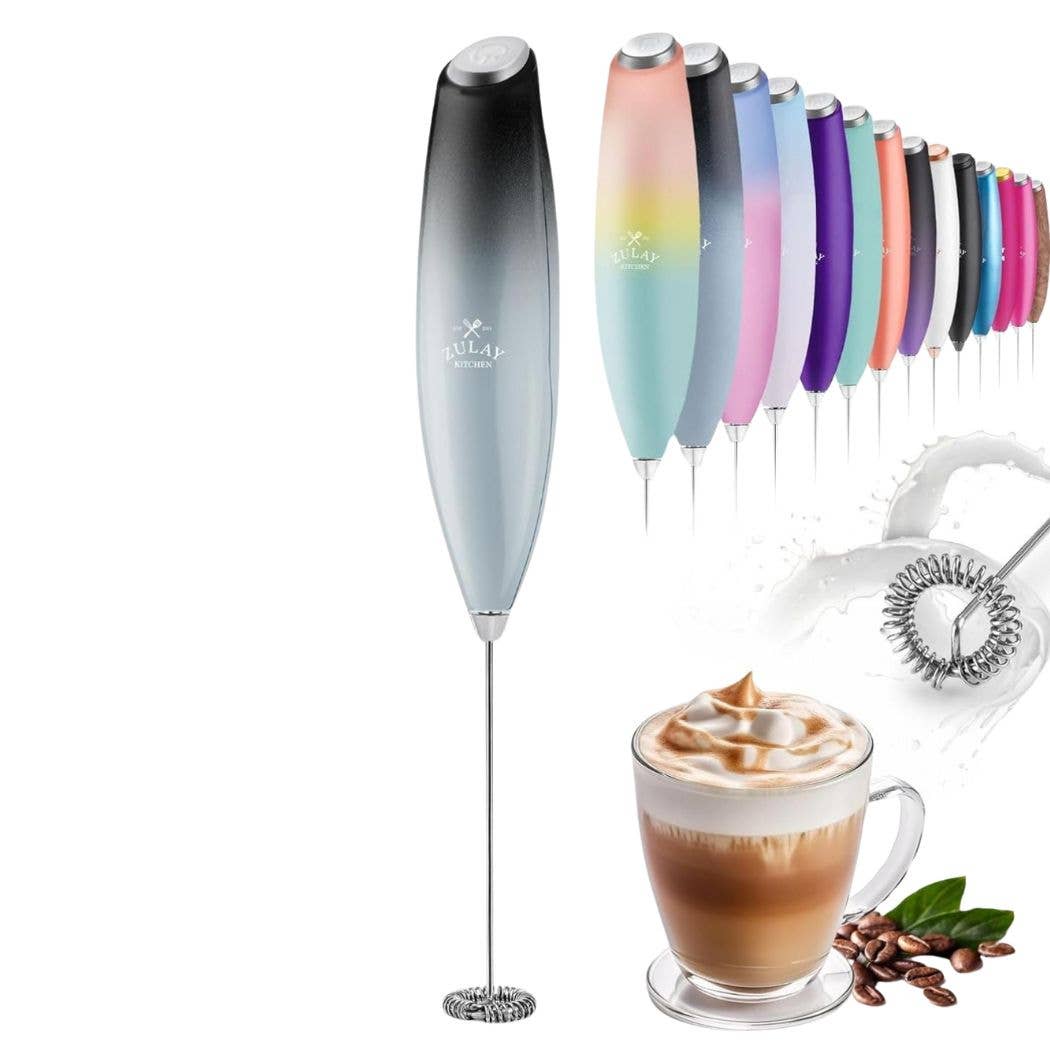 Zulay Kitchen - Wholesale Kitchen Tool/Gadget - Powerful Handheld Milk Frother - No Stand14