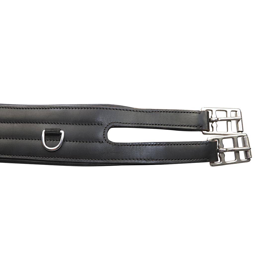 Grewal Equestrian - Wholesale Horseback Riding Gear - English Anatomically-Contoured Top Grain Leather Horse Girth4