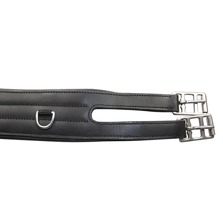 Grewal Equestrian - Wholesale Horseback Riding Gear - English Anatomically-Contoured Top Grain Leather Horse Girth4