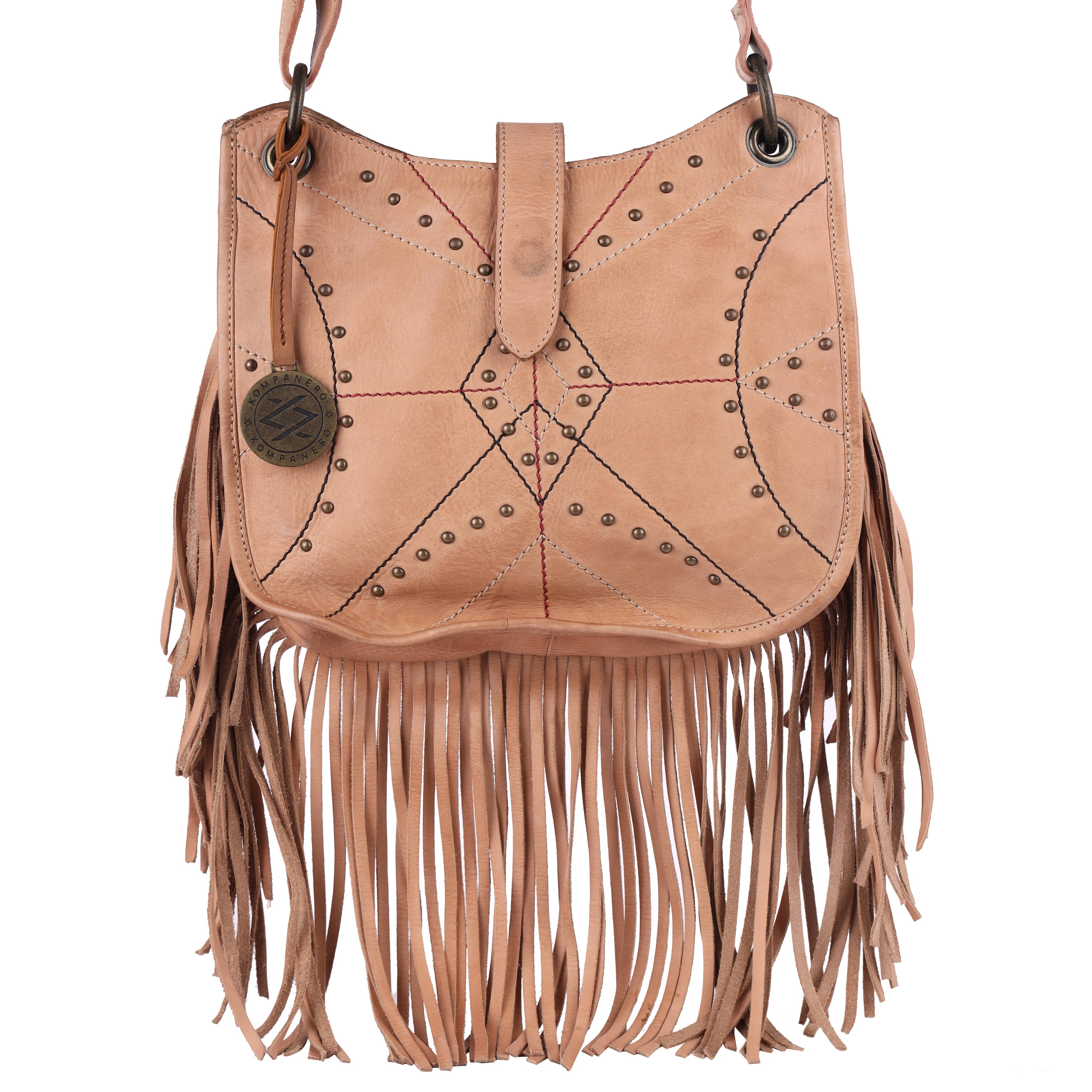 KOMPANERO - Wholesale Crossbody Bag - Women's - Handbag with sling, Genuine Leather, Italian Designer -Aenor2