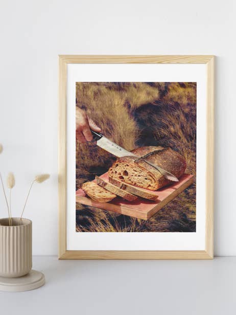 Man Wheat Bread print (8x10) for wholesale by Lucky Lasso