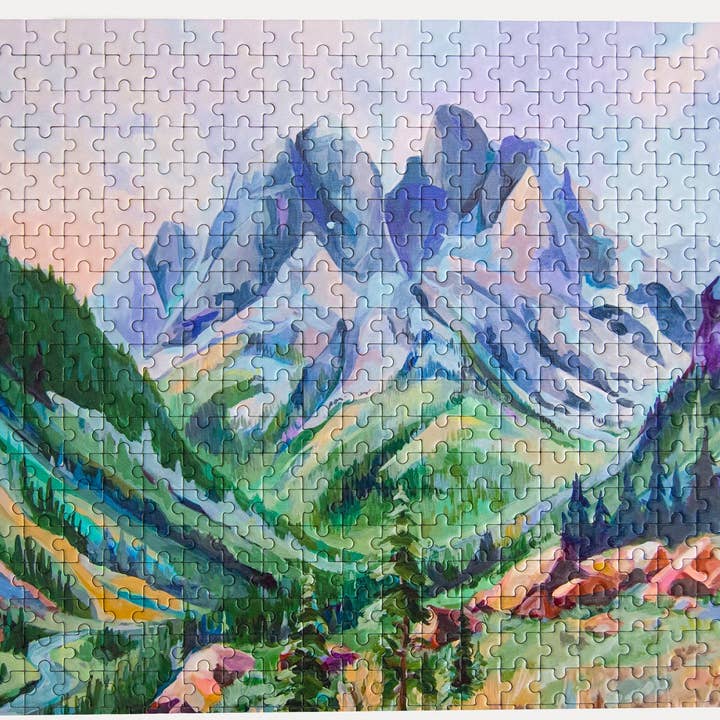 Set It Down - Wholesale Puzzle - Adult - Lake Solitude Puzzle 550 Piece Jigsaw Puzzle2