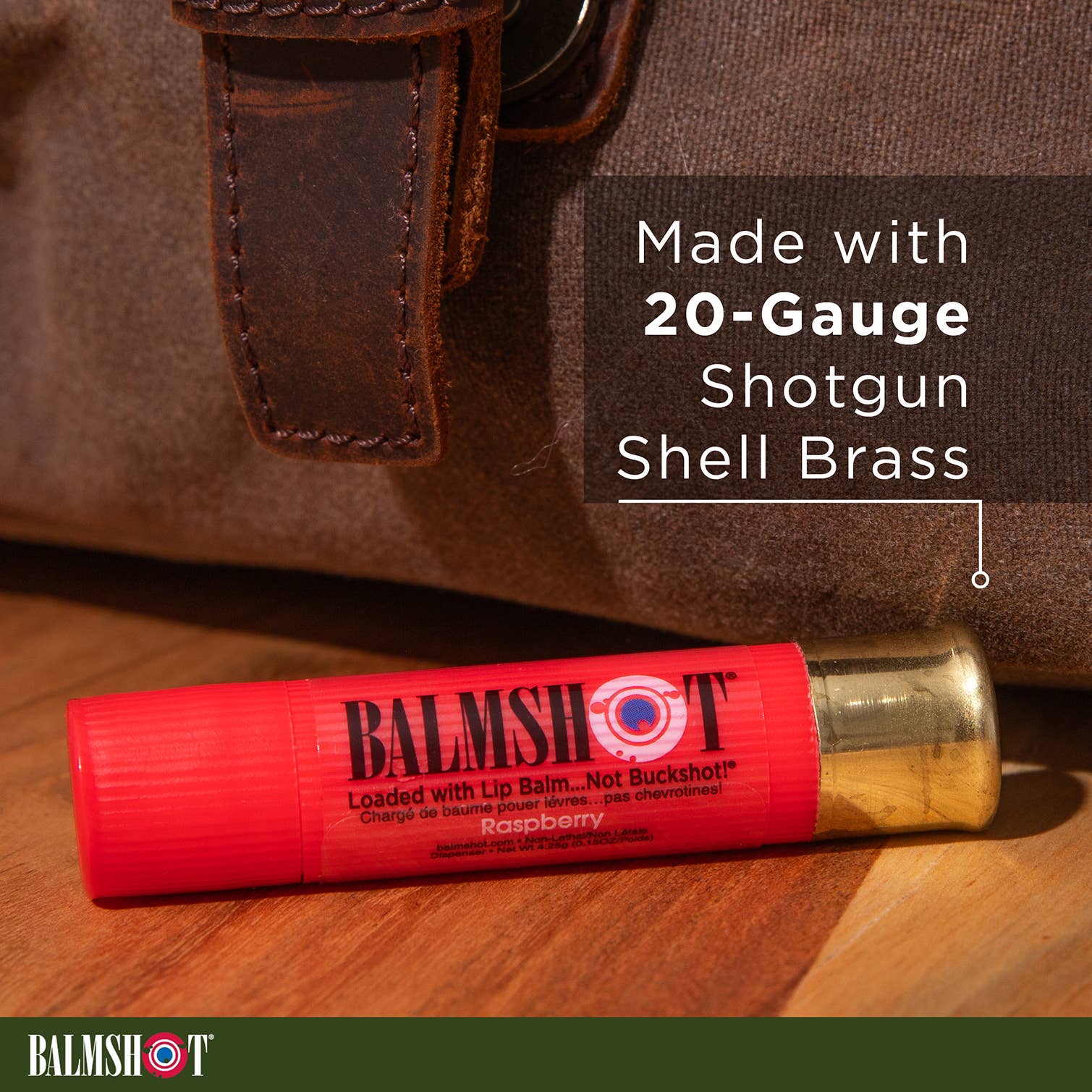 BALMSHOT Lip Balm - Wholesale Lip Balm - Raspberry Lip Balm2