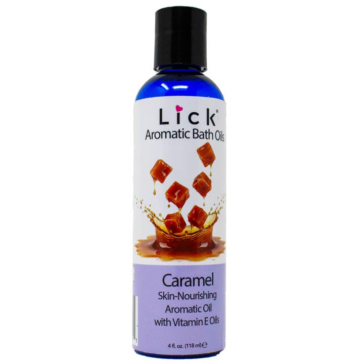 Lick Caramel Bath Oil for wholesale by Lick