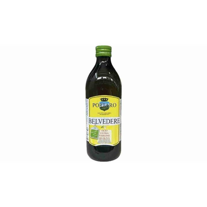 Belvedere Extra Virgin Olive Oil 1 Lt Glass Bottle for wholesale by Gusto Italian Foods LLC