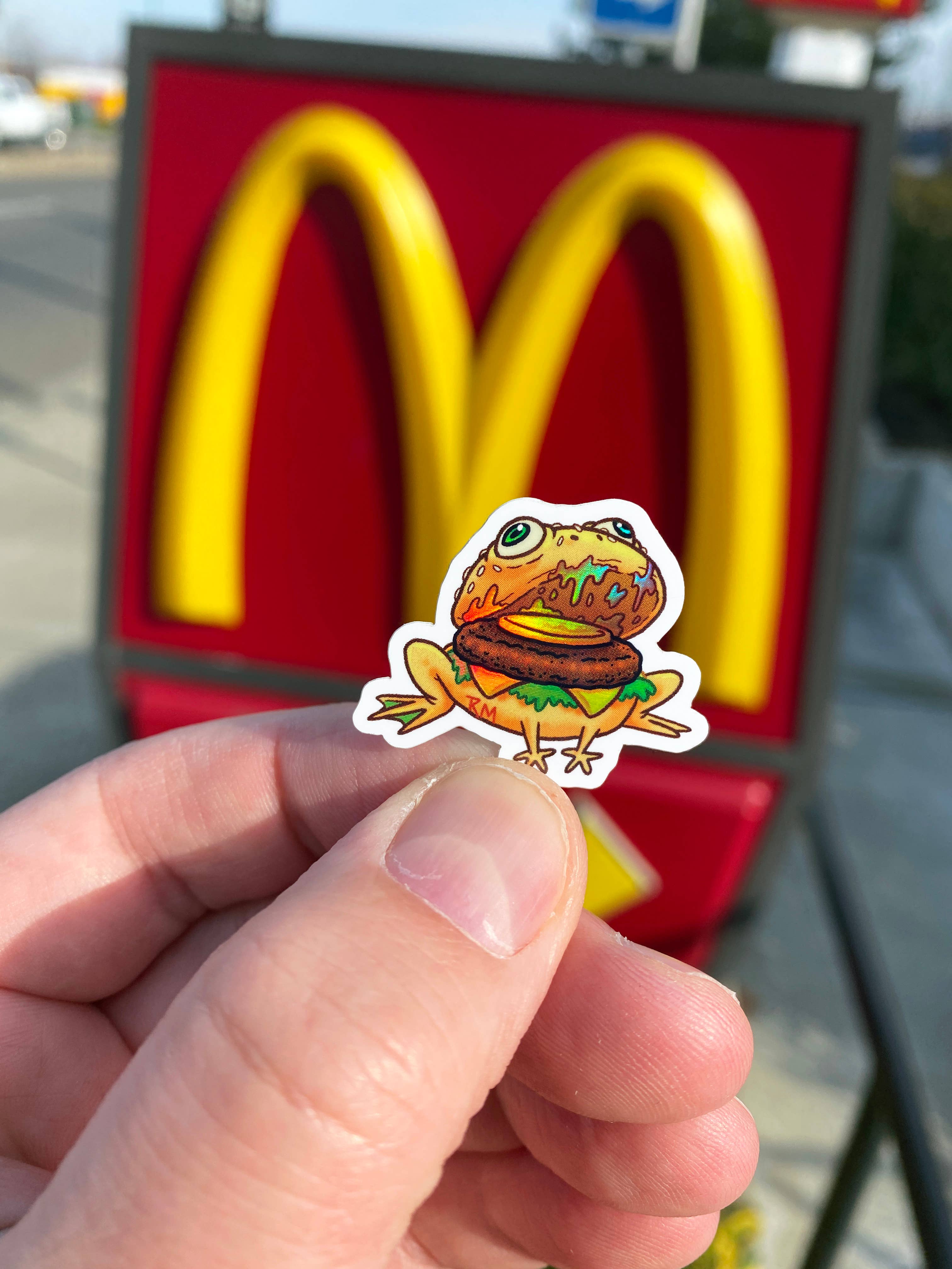 Ryan McCulloch Art - Wholesale Sticker - TINY SPECIALTY STICKERS: Choose Your Food-Animals!1