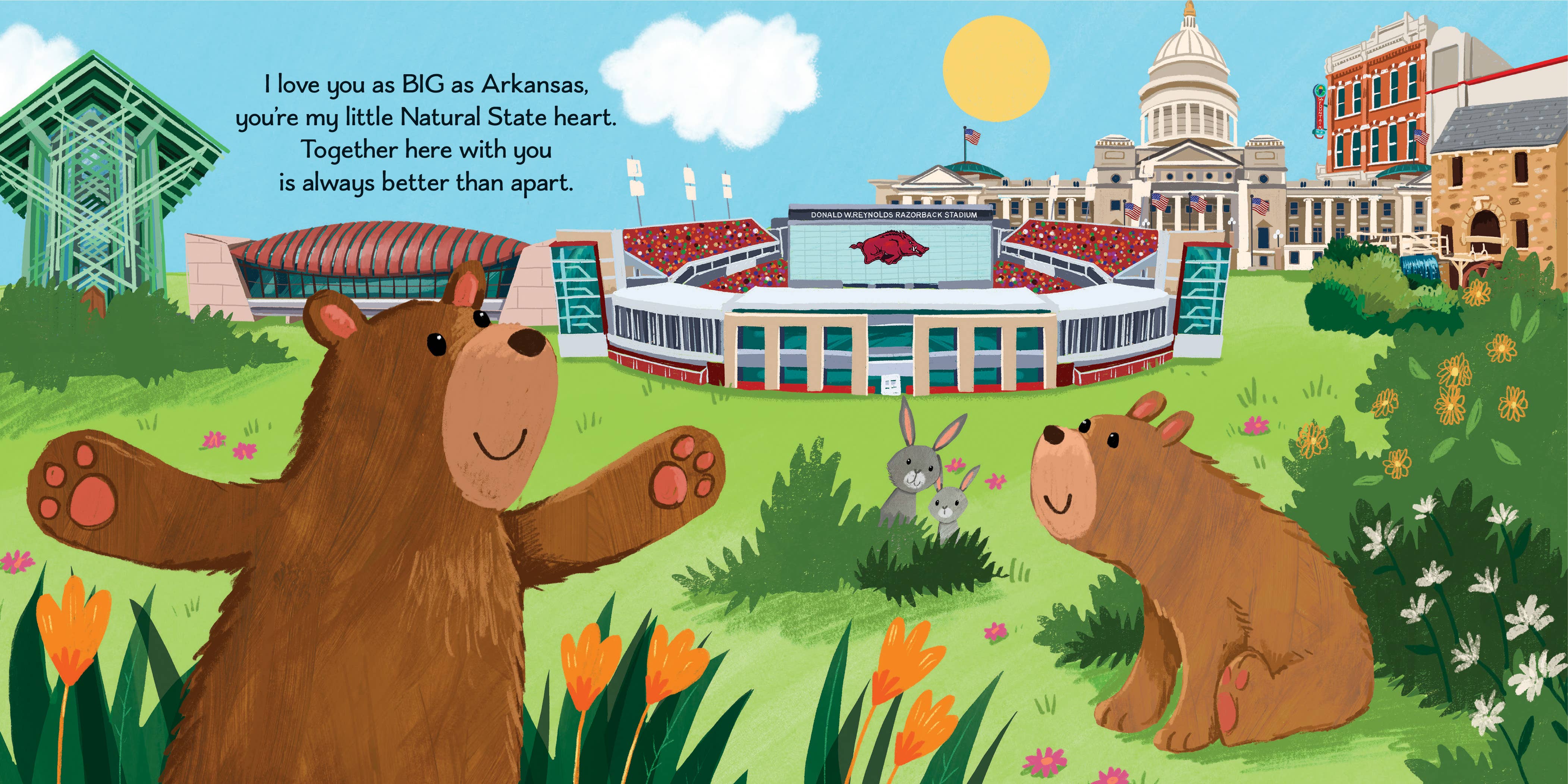 Sourcebooks - Wholesale Baby & Toddler Book (0-2) - I Love You as Big as Arkansas1
