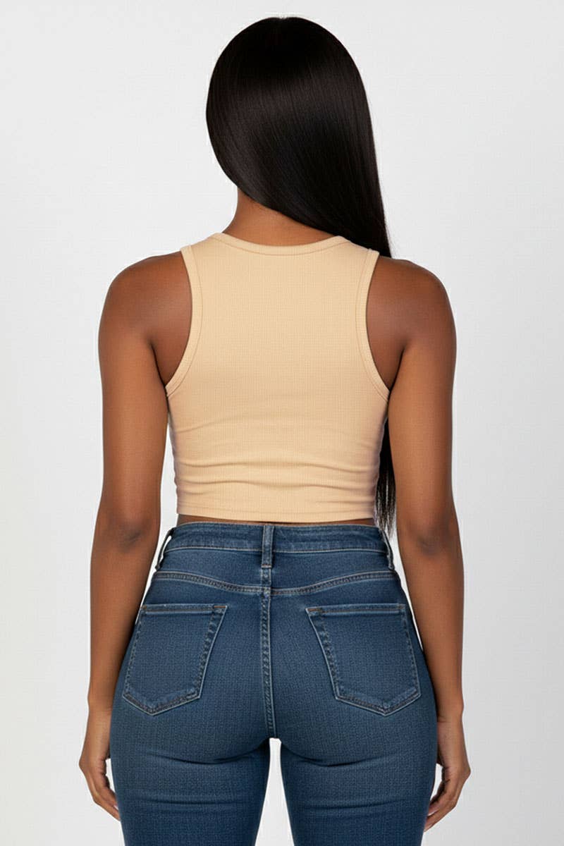 CAPELLA APPAREL - Wholesale Tanktop - Dames - Geribbelde tanktop8