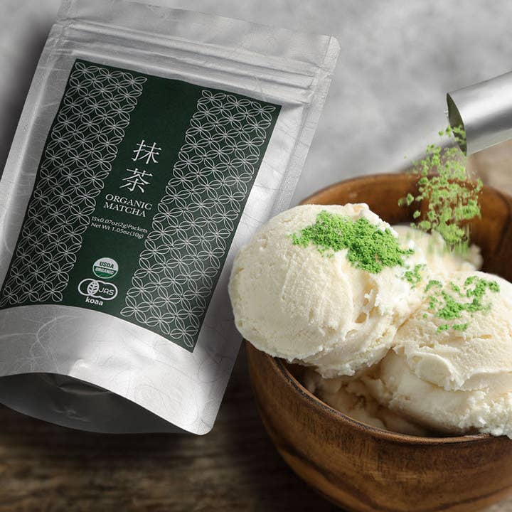 KagoshimaTea.com - Wholesale Health/Detox Tea - Organic Kagoshima Ceremonial Matcha - On-the-Go Stick Single5