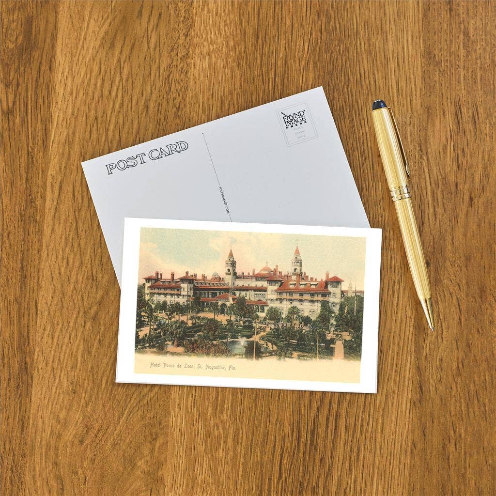 Found Image Press - Wholesale Postcard - Postcard FL-313 Hotel Ponce de Leon, St. Augustine, Florida1