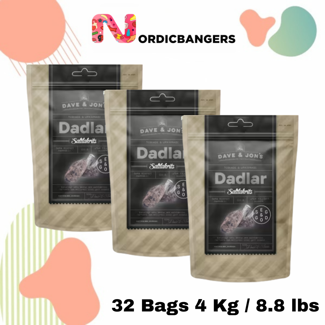 Nordicbangers - Swedish Candy Supply - Wholesale Licorice - Dave & Jon's Dates Salted Licorice Swedish Snacks2