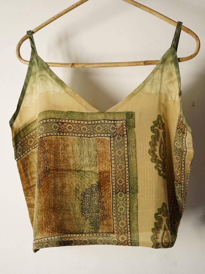 Annahmol - Wholesale Camisole - Women's - Vintage Silk Zero-Waste Cami51