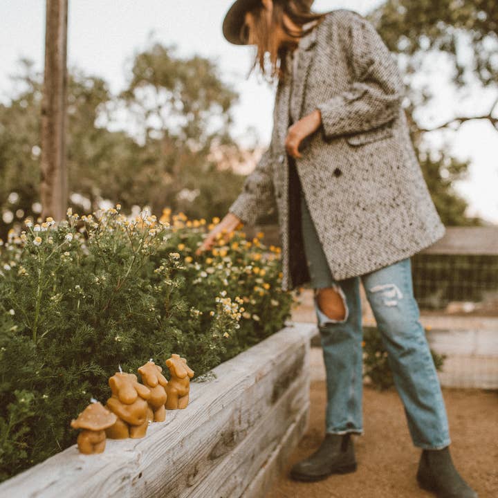 Mother Madre Bees - Wholesale Novelty Candle - Abundant Goddess — Beeswax Affirmation Candle8