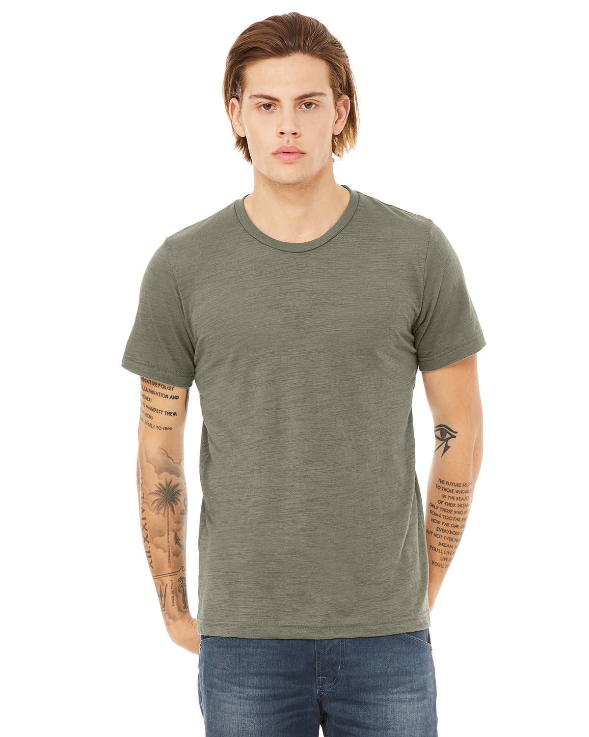 Total Apparel - Wholesale T-Shirt - Men's - Bella + Canvas 3650 Unisex Poly-Cotton Short-Sleeve T-Shirt11