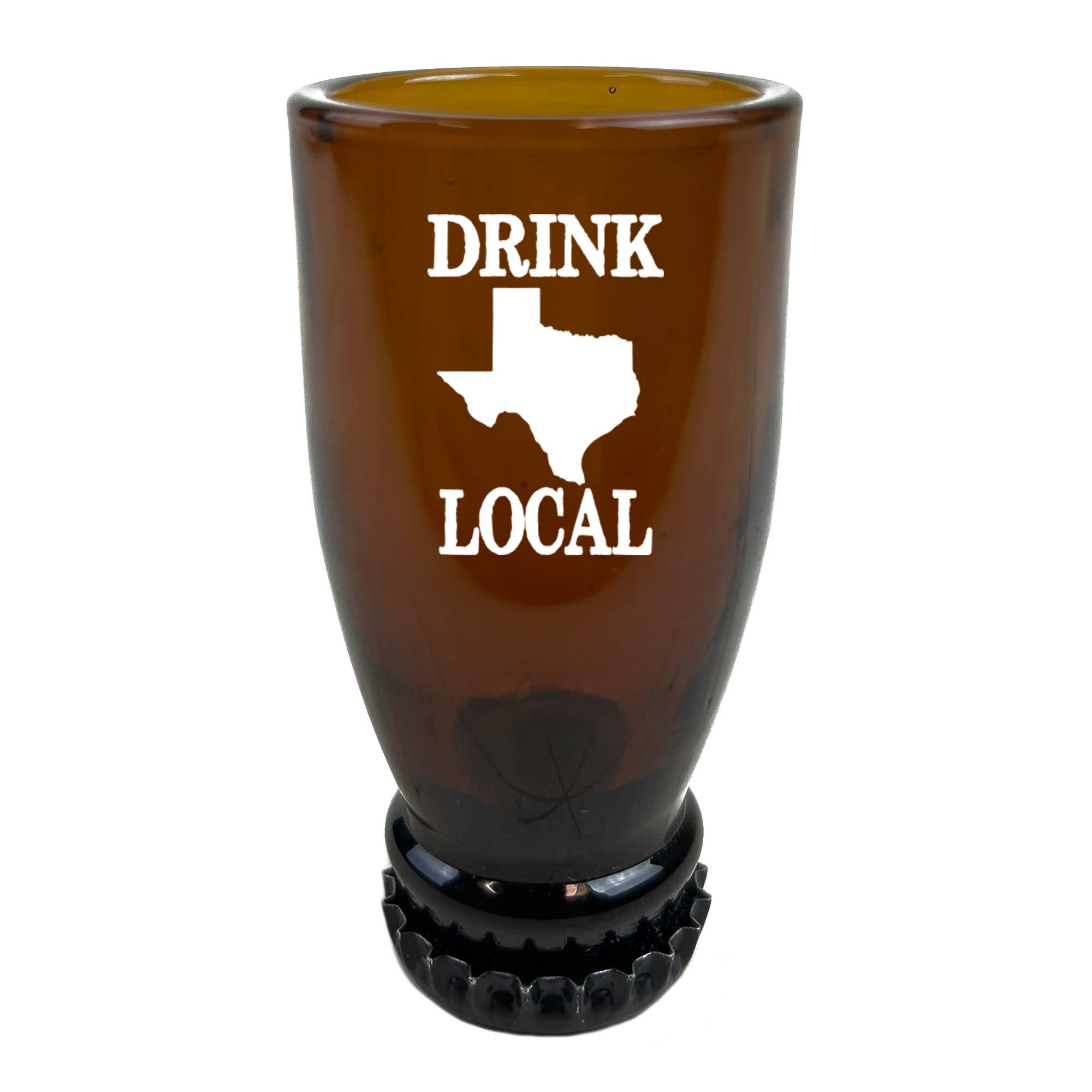 Torched Products - Wholesale Shot Glass - Drink Local Beer Bottle Shot Glass38